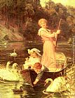 A Day On The River by Frederick Morgan